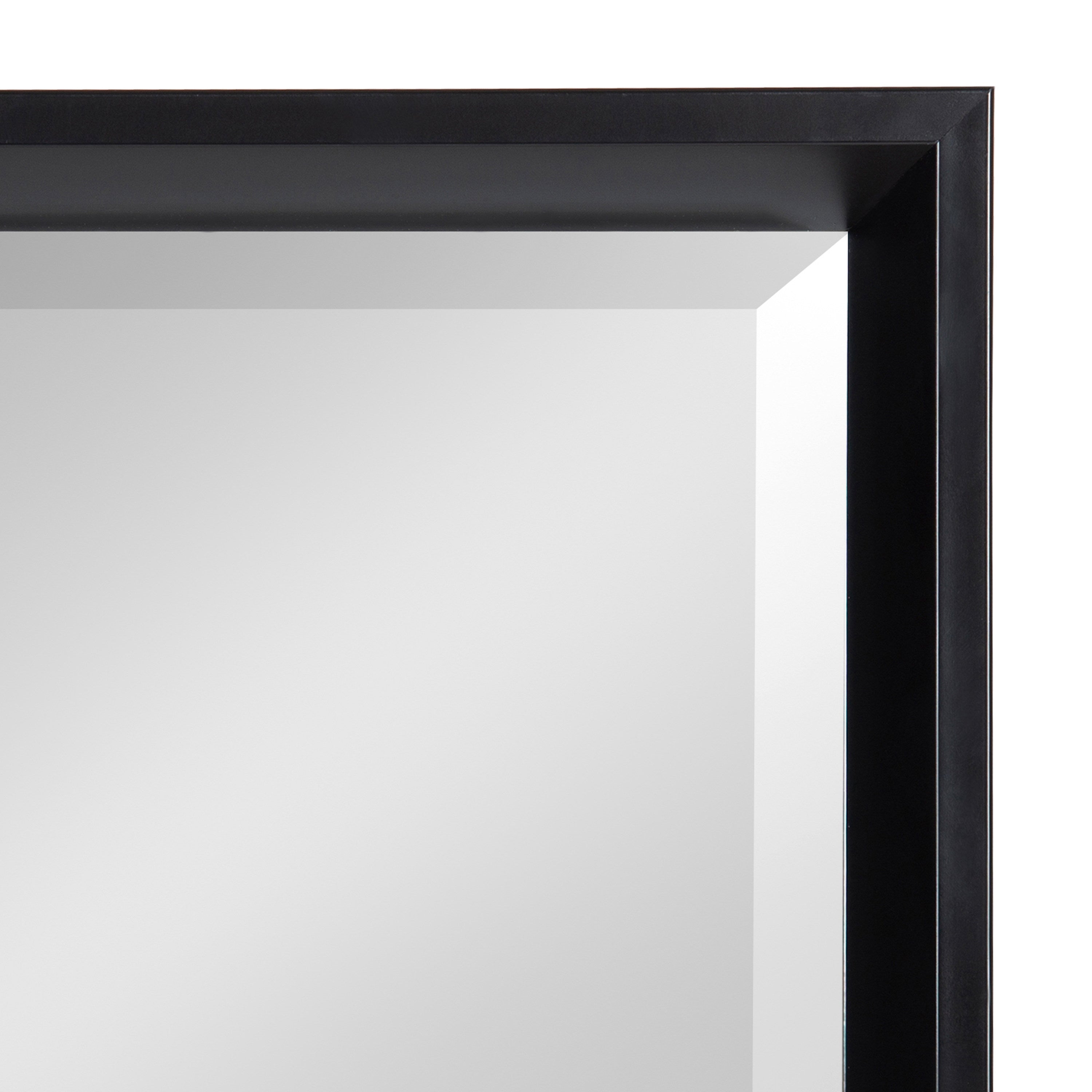 Full Length Mirror Black 17.5x49.5 3
