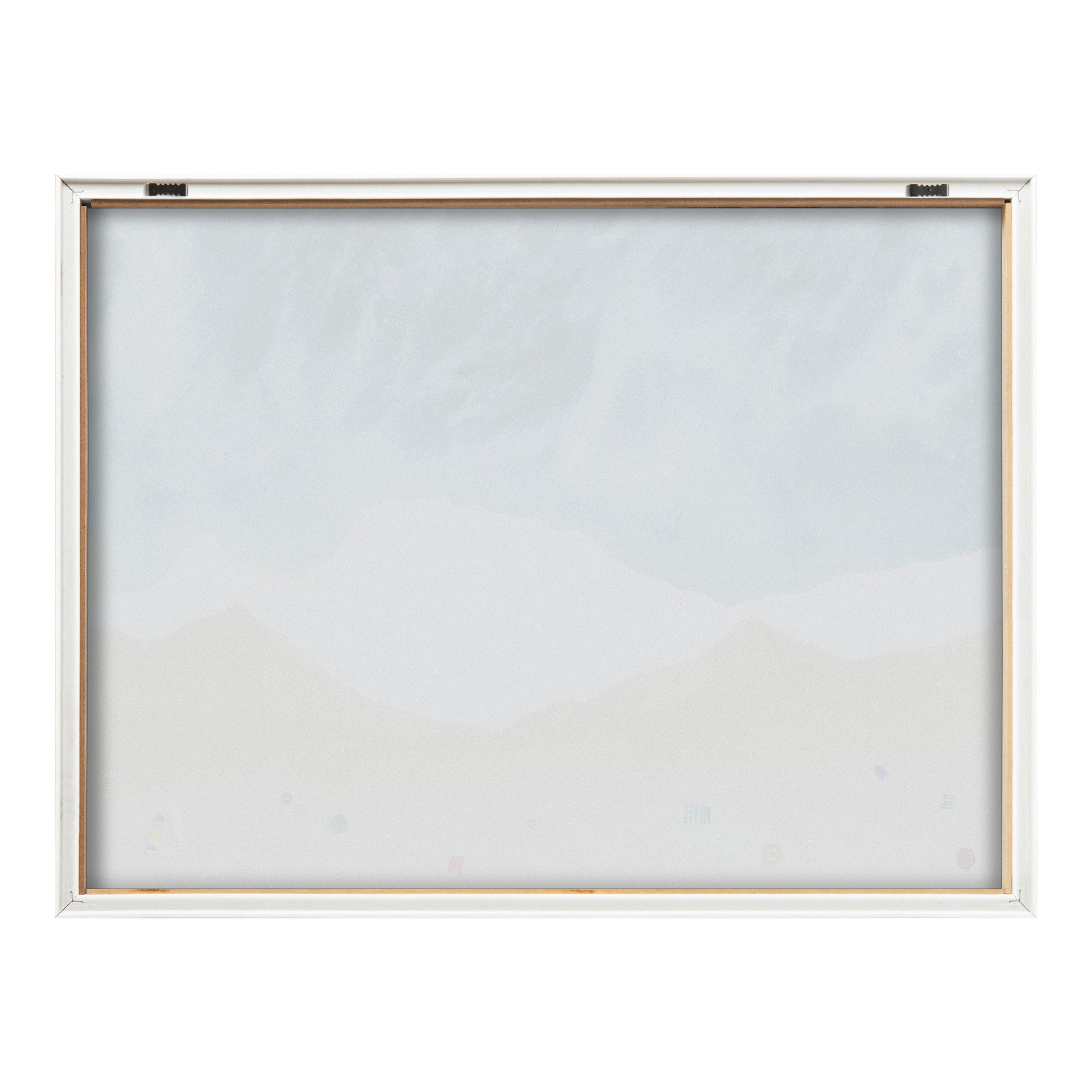 Blake North Shore Framed Printed Glass by Janet Meinke-Lau