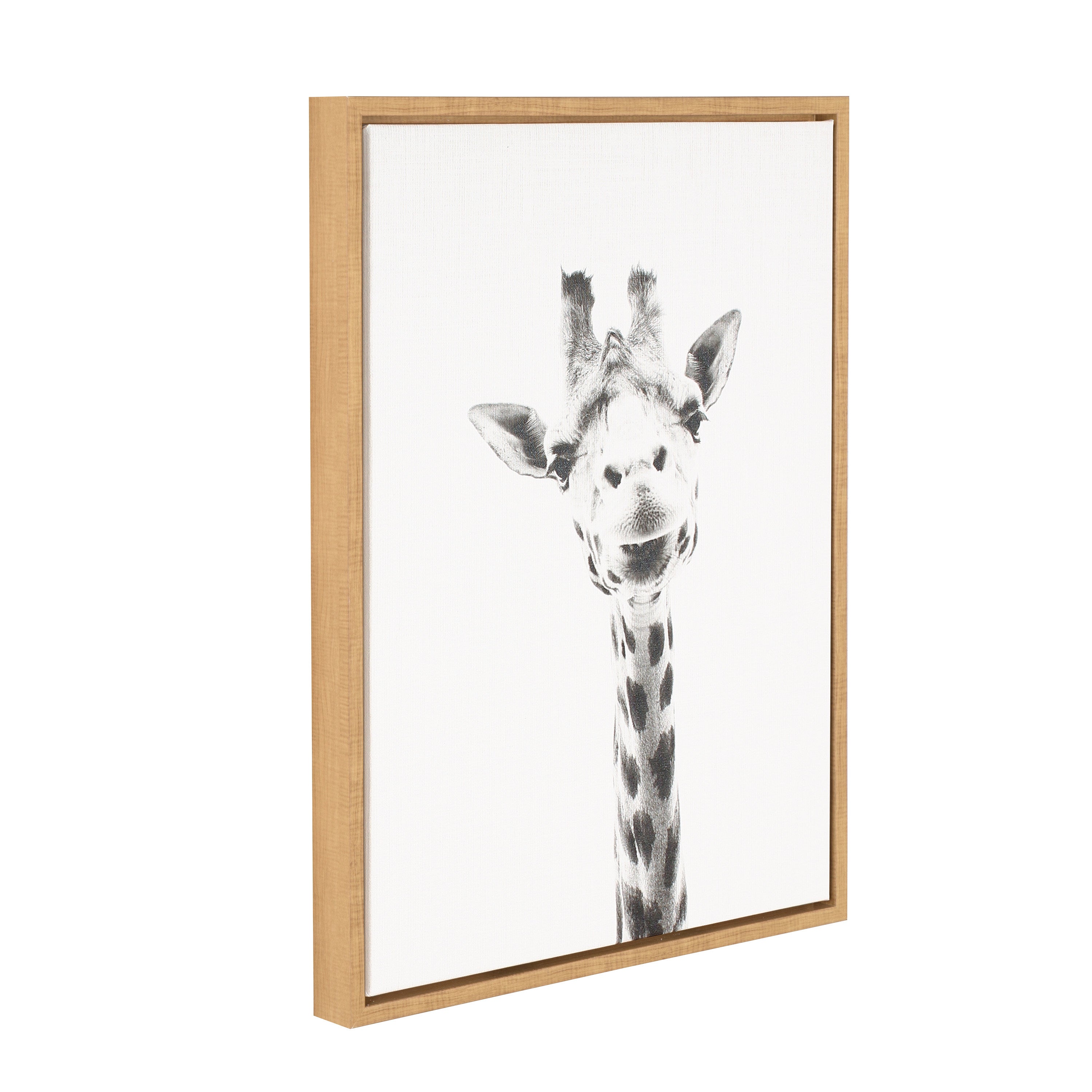 Framed Canvas Sylvie Natural 18x24 2