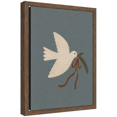 Framed Canvas Sylvie Walnut 10x13 1
