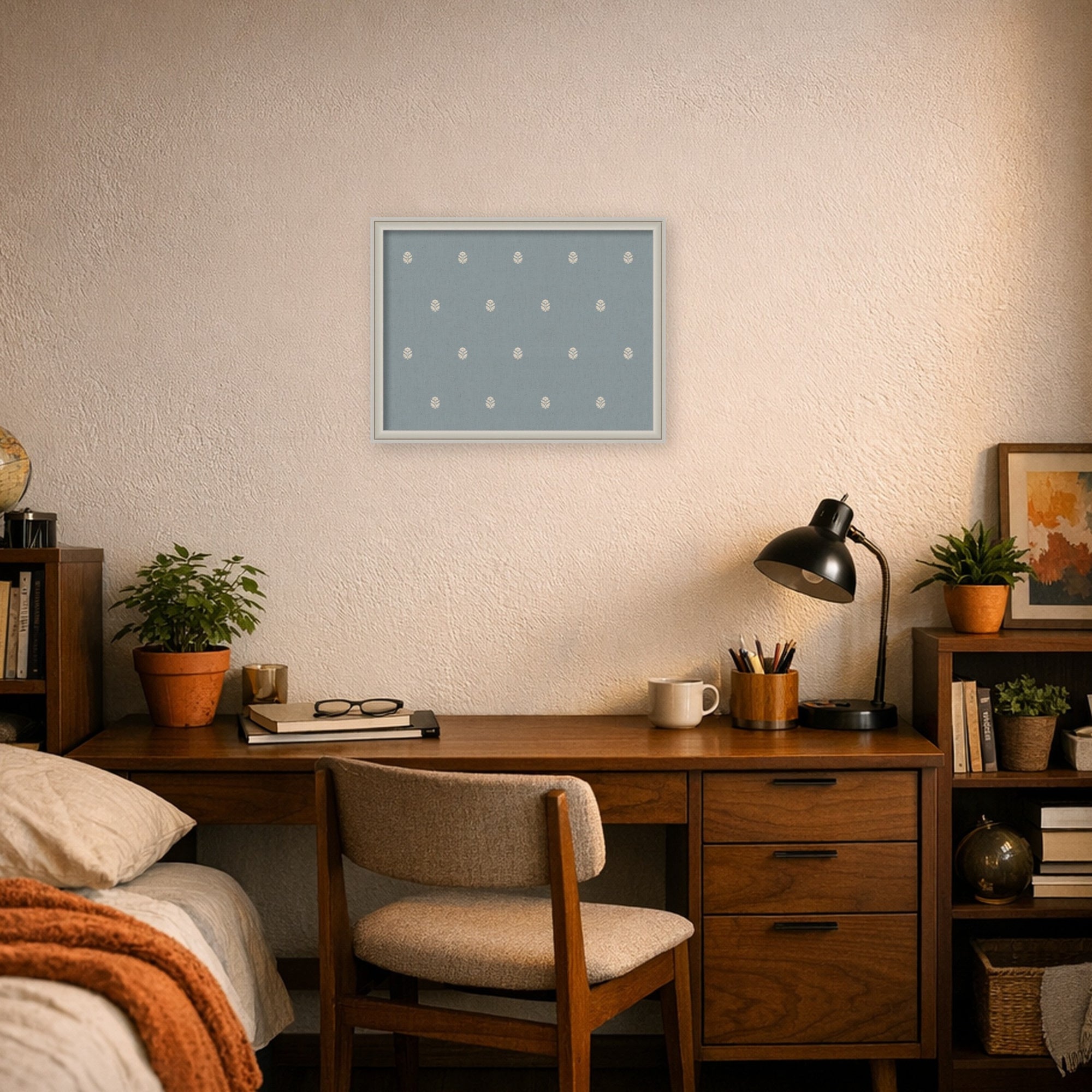 Magnetic Canvas 26x20 Florence Silver 7