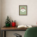 Mounted Canvas Castellan Black 13x16 5