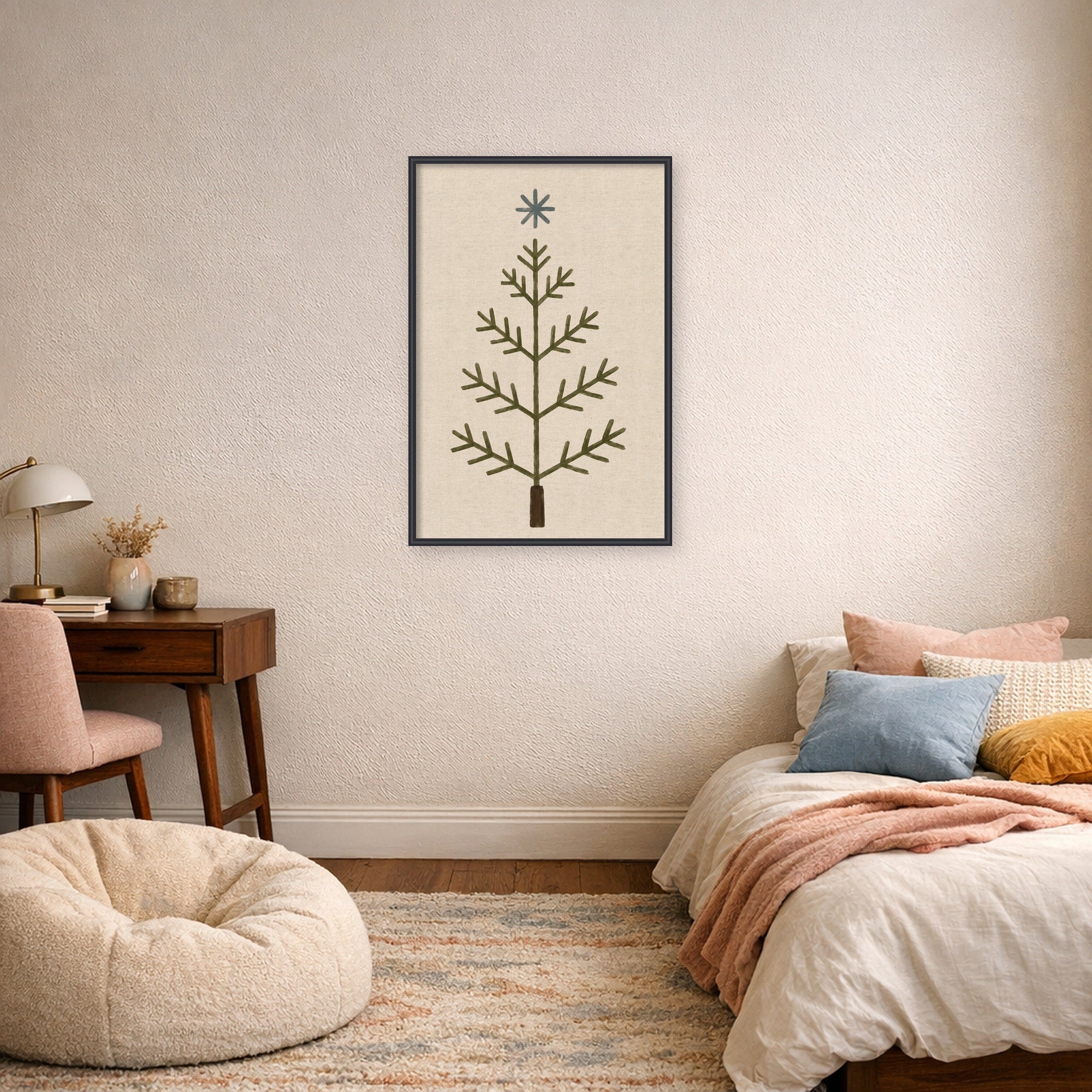 Magnetic Canvas Edith Black 25x37 6