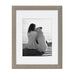 Wall Frame Gray 11x14 matted to 8x10 2