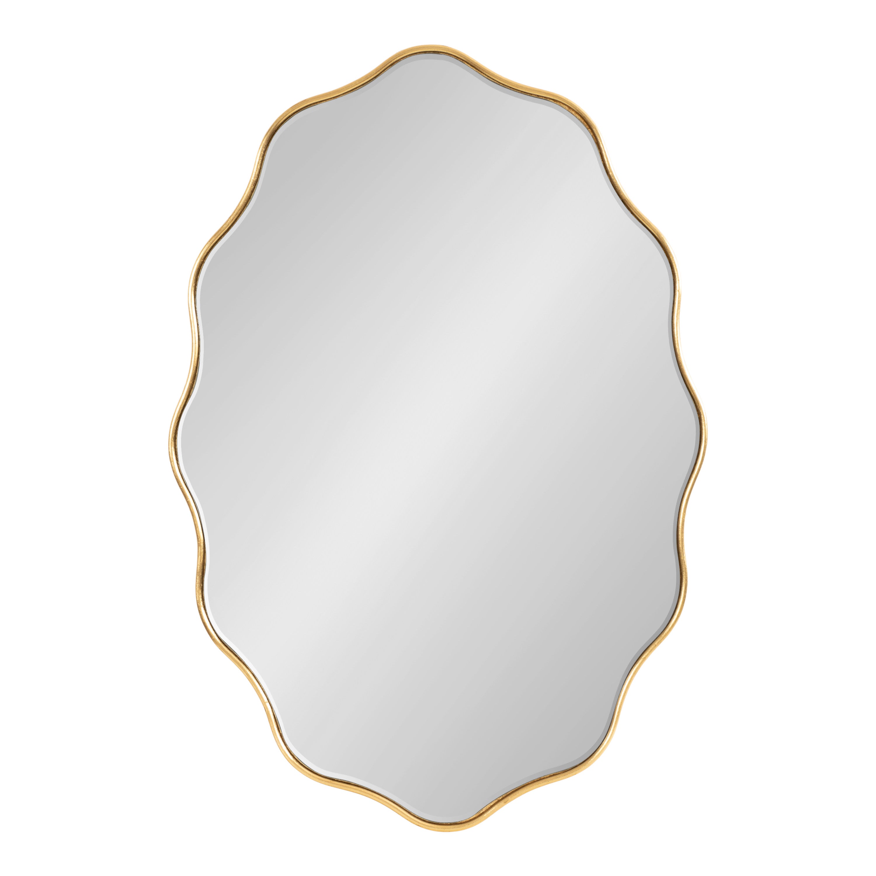 Viona Oval Scalloped Mirror