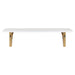 Floating Shelf 36" White Gold 4