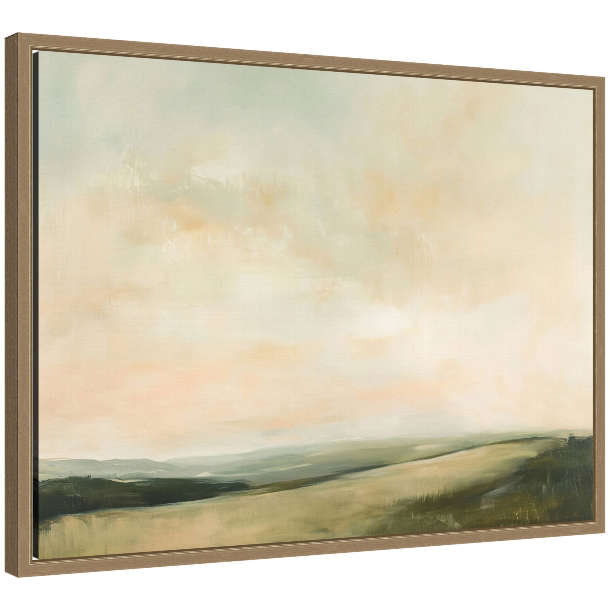 Framed Canvas 24x18 Sylvie Dark Gold 1