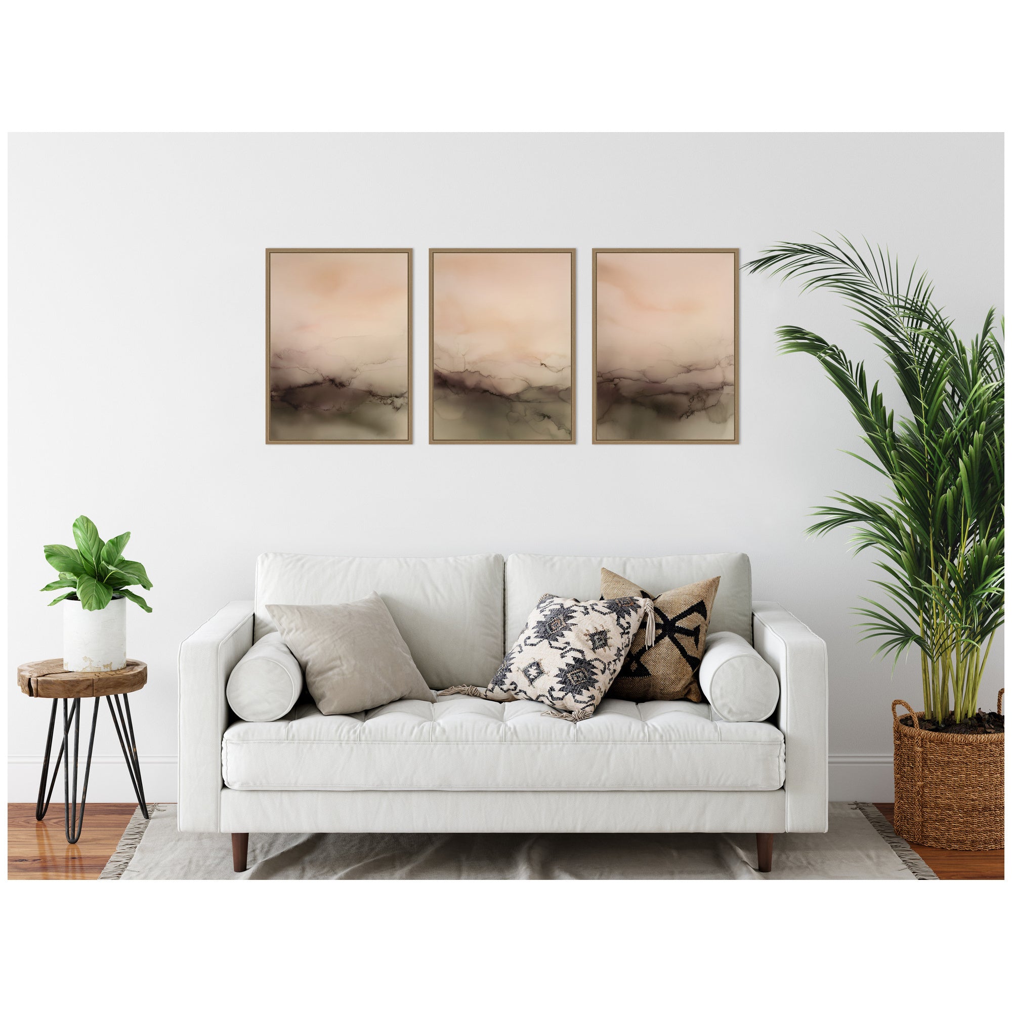 Dawn No. 1, No. 2, & No. 3 3 Piece Framed Canvas Wall Art Set by Amy Lighthall