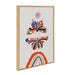 Framed Canvas Sylvie Natural 23x33 2