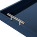 Single Tray Navy Blue Silver 10x24 4