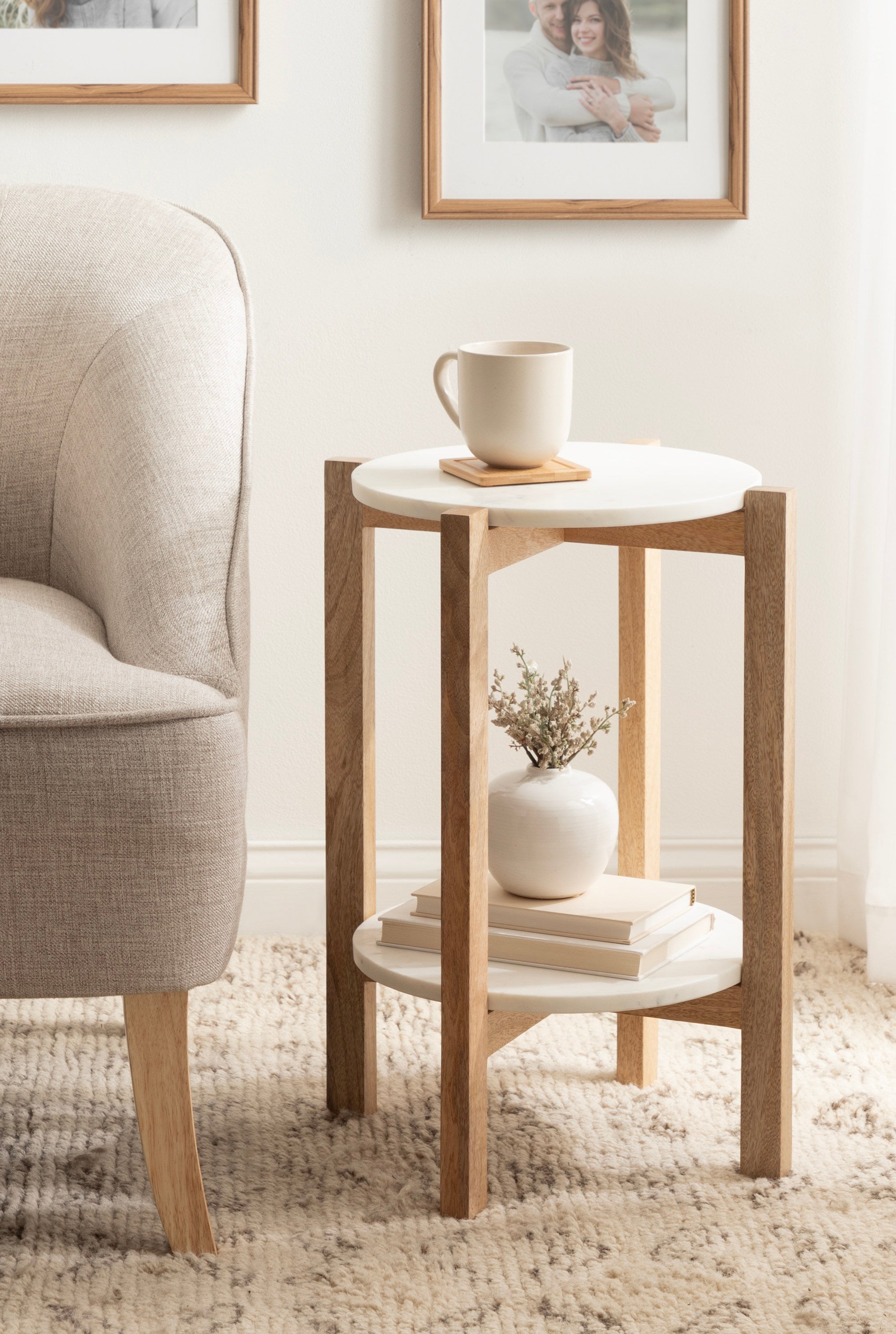 Moxley Round Side Table