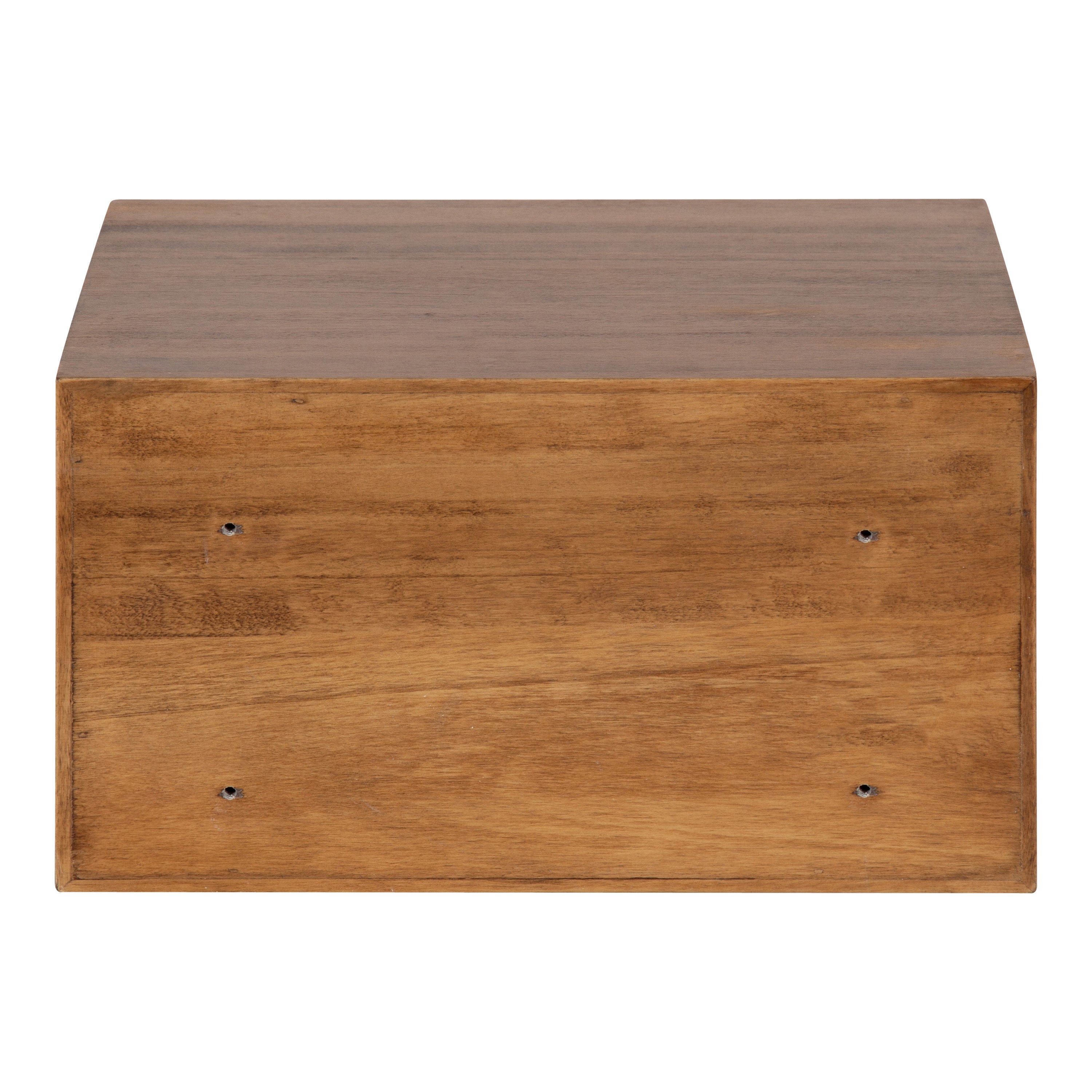 Floating Side Table Rustic Brown 12.5x10x7 6