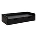 Floating Console Table Black 28x12x6.5 1
