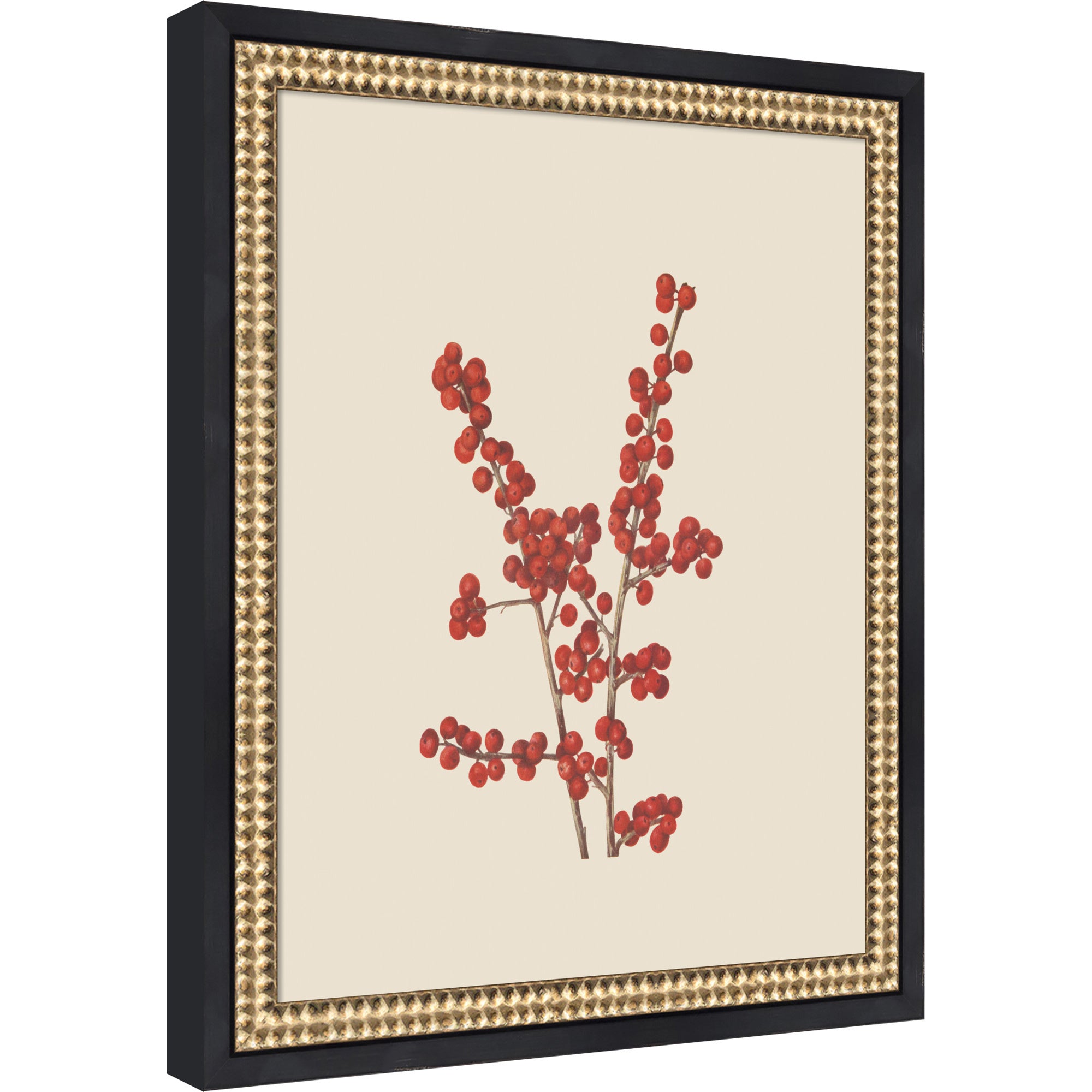 Mounted Canvas Castellan Black 13x16 1