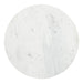 Side Table White Pewter 14x14x24 5