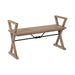 Bench Rustic Brown 43x15x26 1