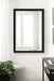 Rectangle Mirror Black 28x40 6