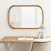 Capsule Mirror Rustic Brown 24x36 7