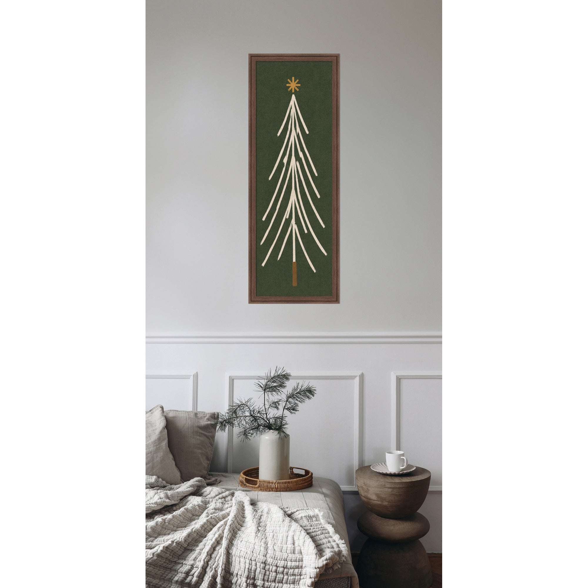 Magnetic Canvas Florence Medium Brown 14x38 7