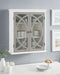 Cabinet 24x8x28 White Gray 7