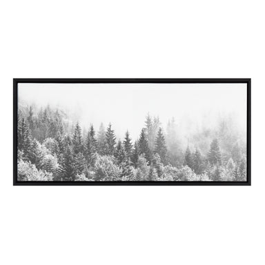 Framed Canvas Sylvie Black 18x40 1