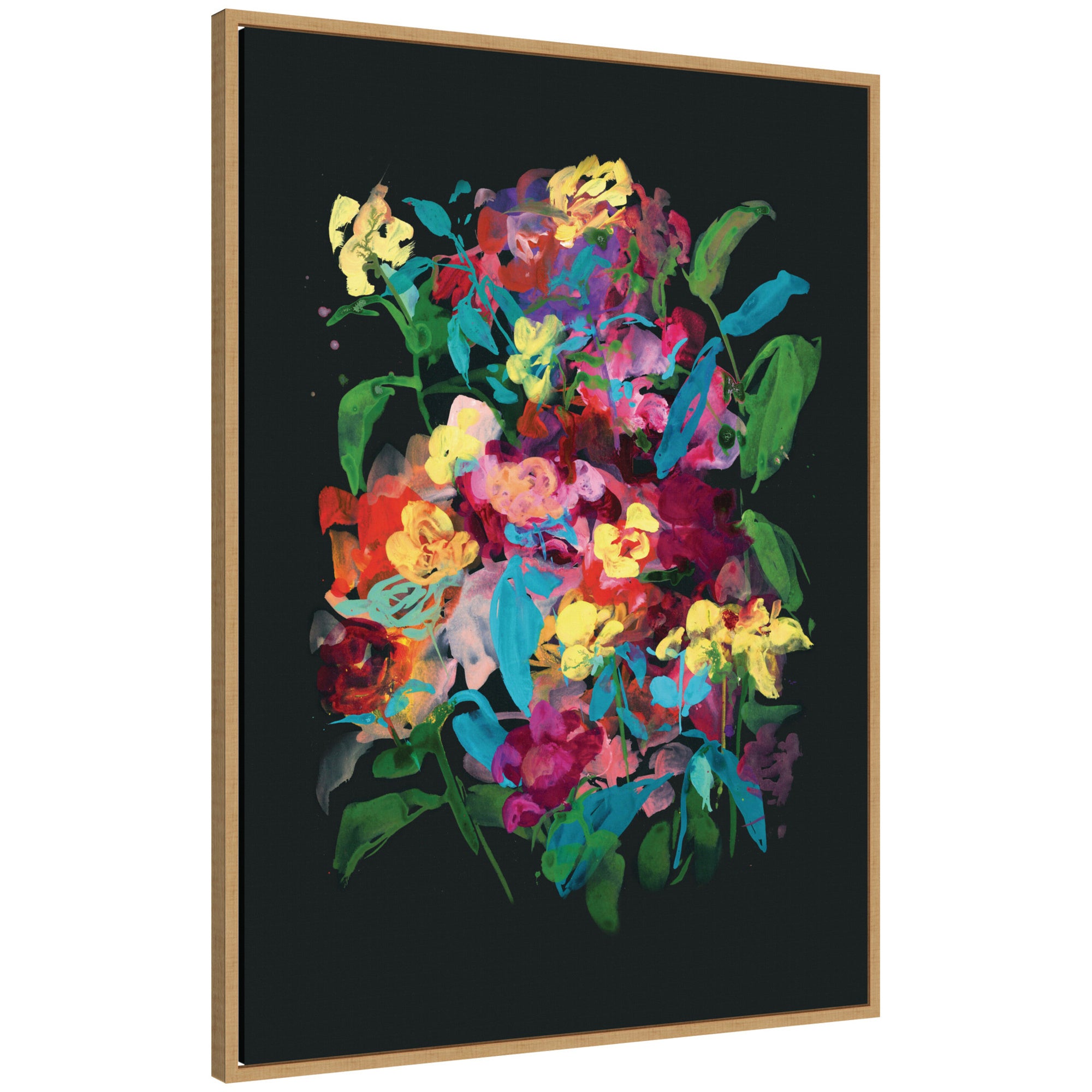 Framed Canvas 28x38 Sylvie Natural 1