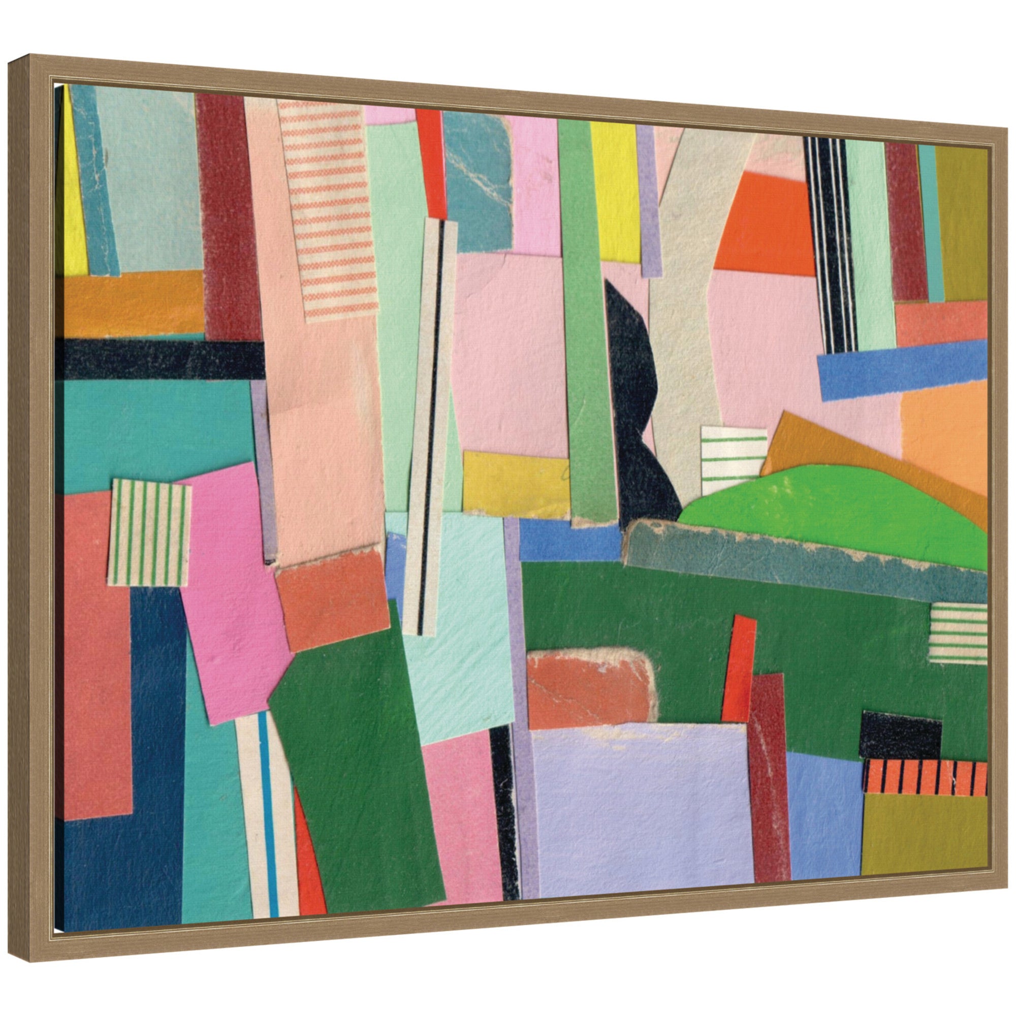 Maximalist  FC by Felicia Dadak Framed Canvas Wall Art Print