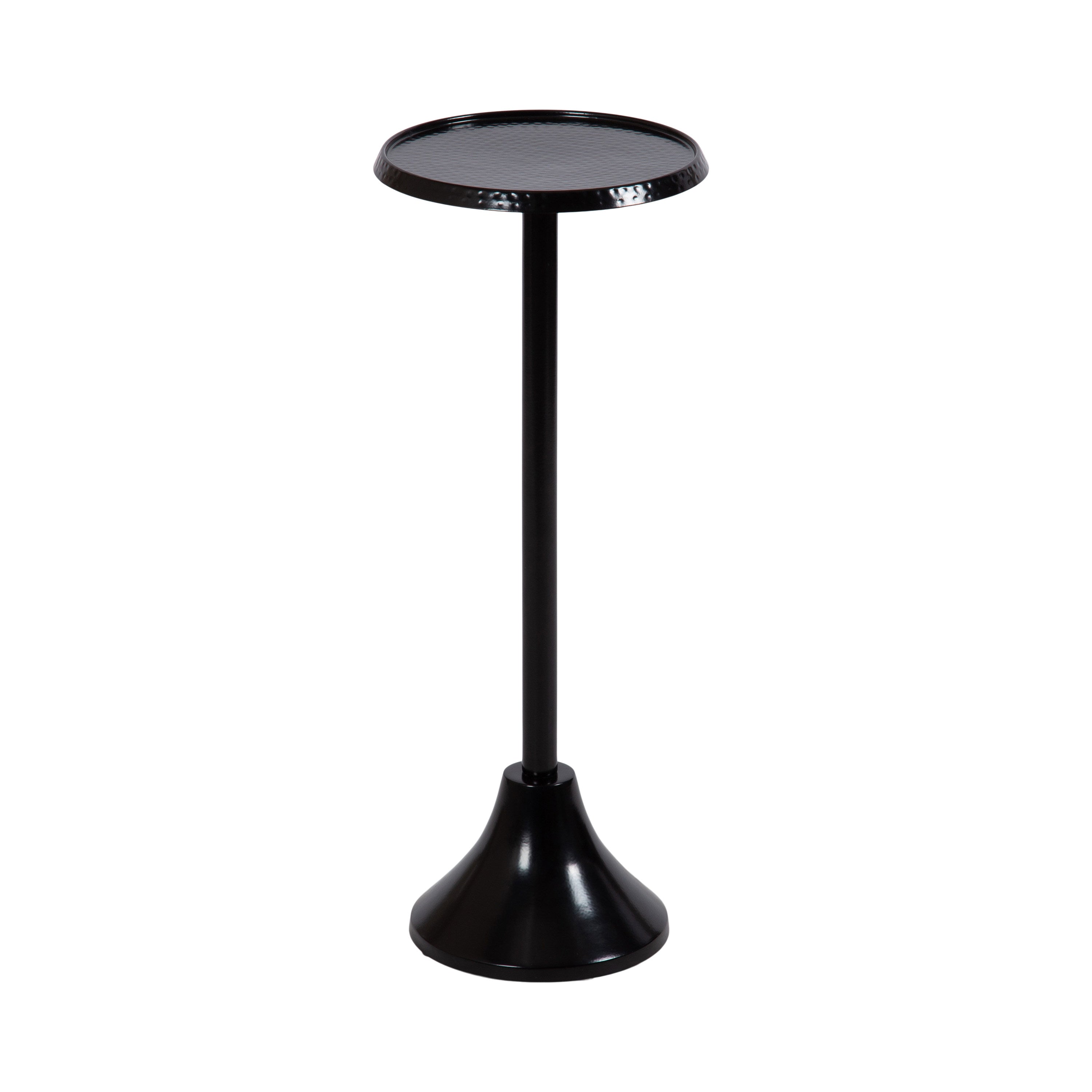 Drink Table Black 9x9x23 1