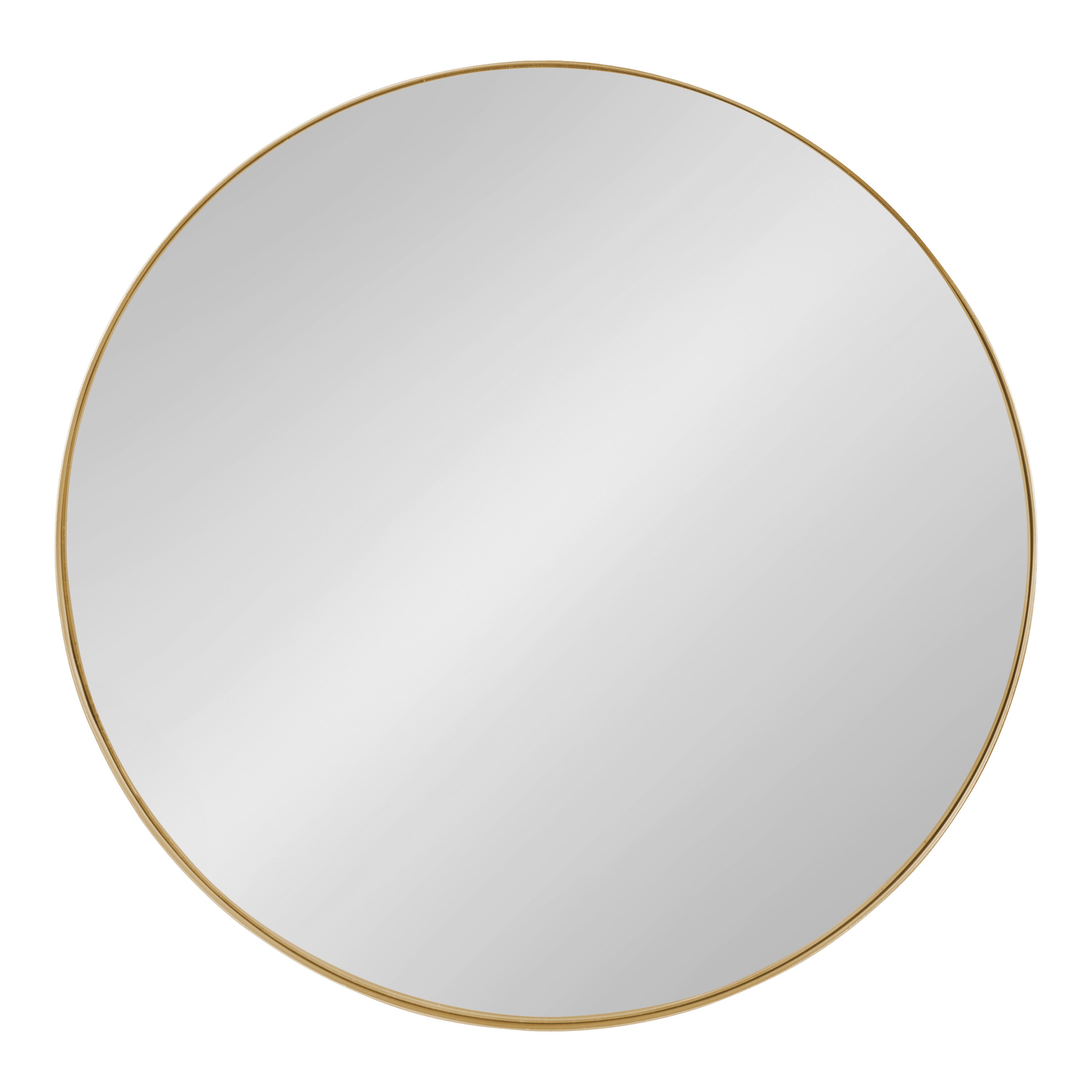 Rollo Round Framed Wall Mirror