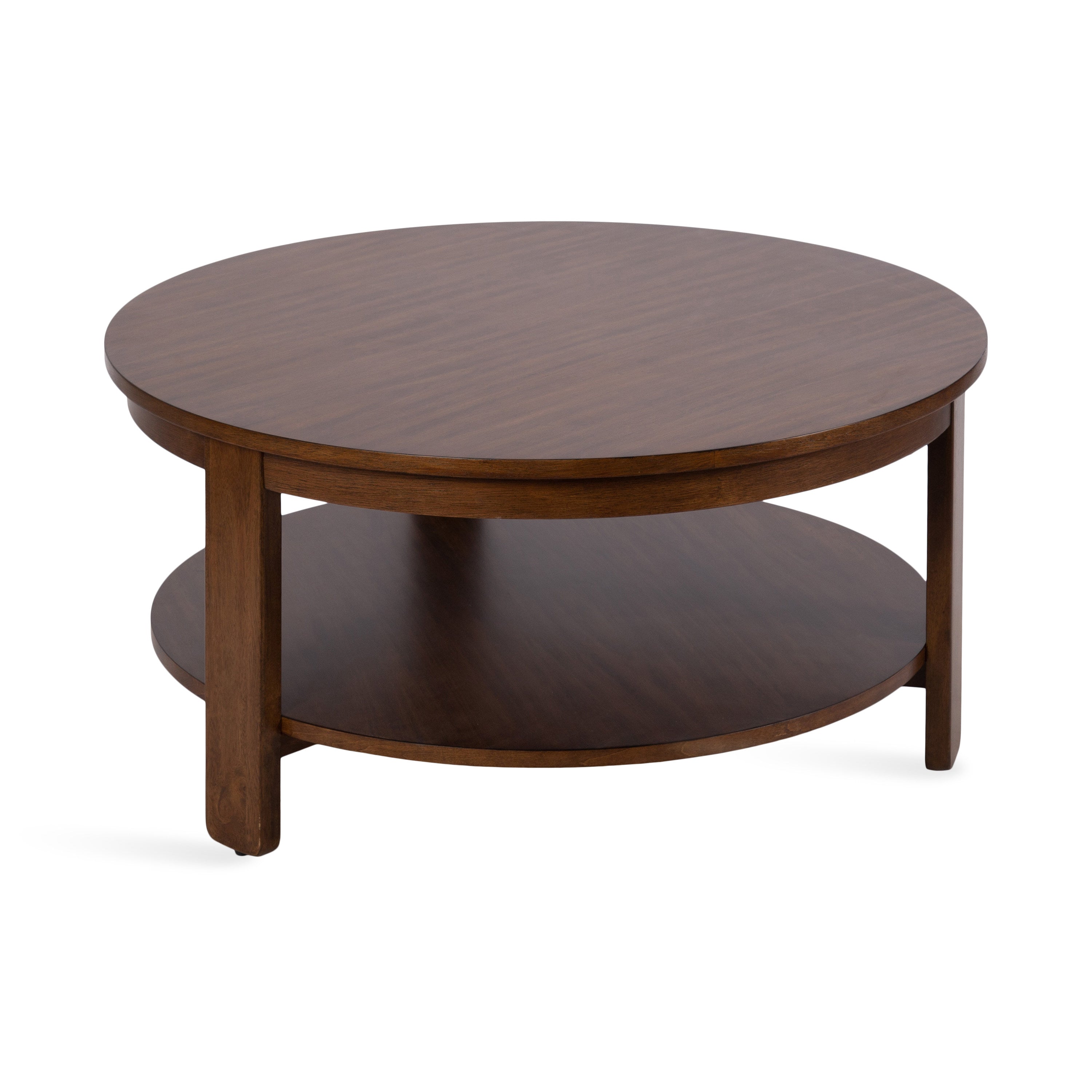 Coffee Table Walnut Brown 34x34x17 1