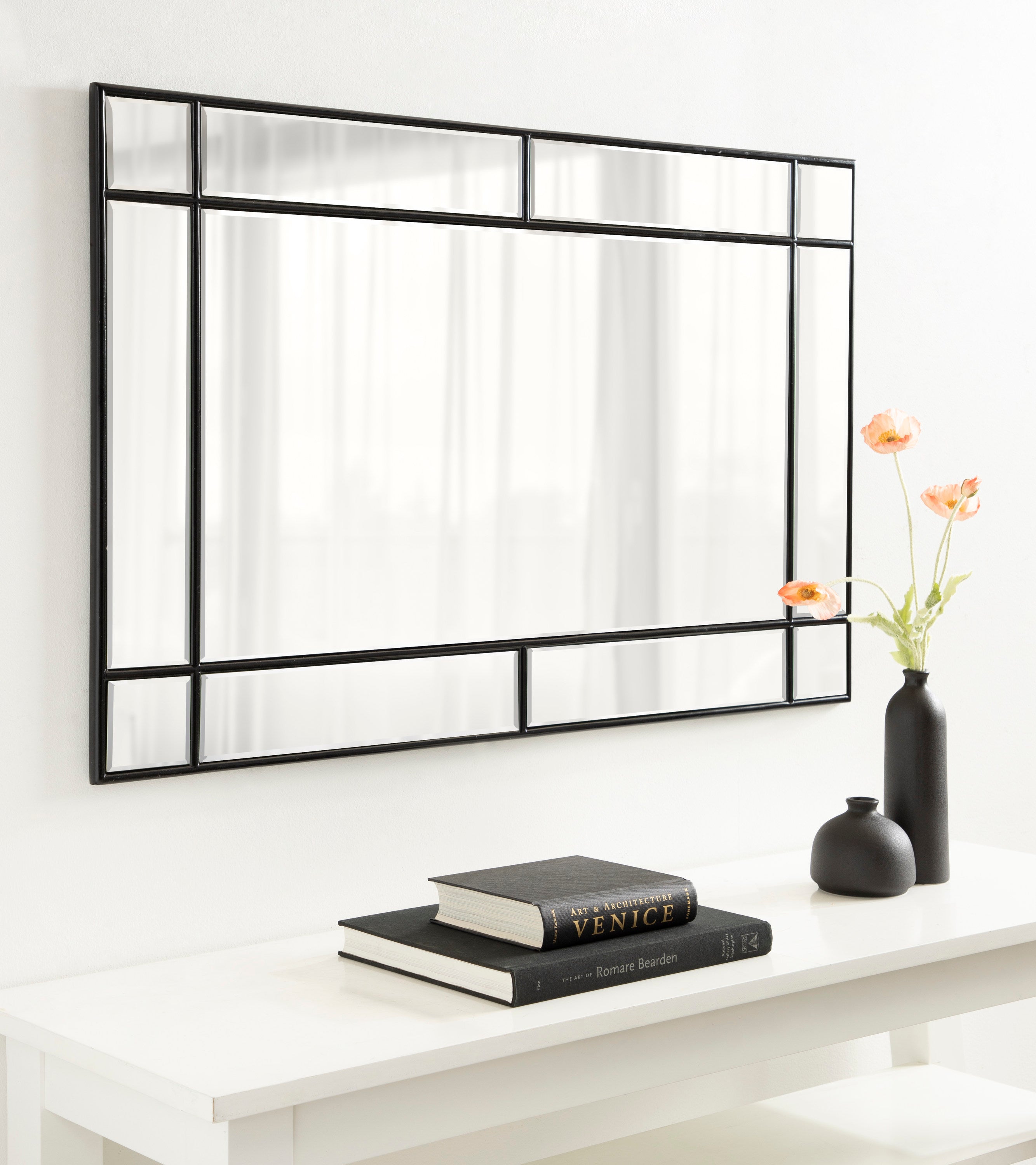 Rectangle Mirror Black 24x36 6