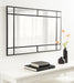 Rectangle Mirror Black 24x36 6