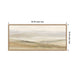 Framed Canvas Sylvie Beaded Rustic Natural 40x18 2