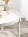 Coffee Table 29x29x21 White 7