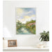 Framed Canvas 18x24 Sylvie Beaded White 7