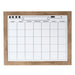 Monthly Calendars Rustic Brown 23x29 1