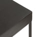 Side Table Black 16x8x24 3