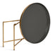 Coffee Table Gray Gold 28.25x28.25x19 4