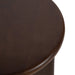 Side Table Dark Brown 14x14x20 3