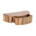 Floating Side Table Natural 20x11x6 5