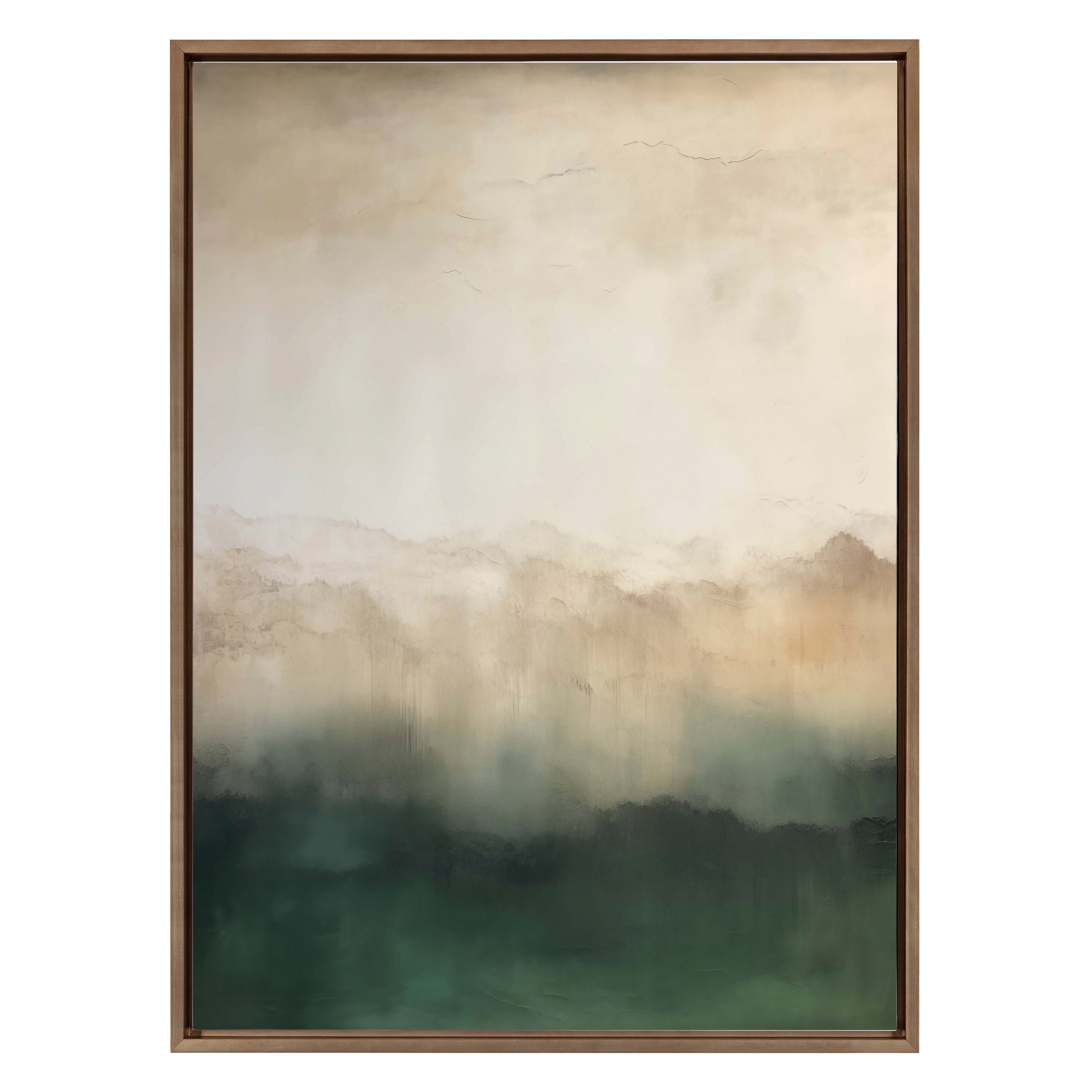 Framed Canvas 31.5x41.5 Sylvie Dark Gold 2