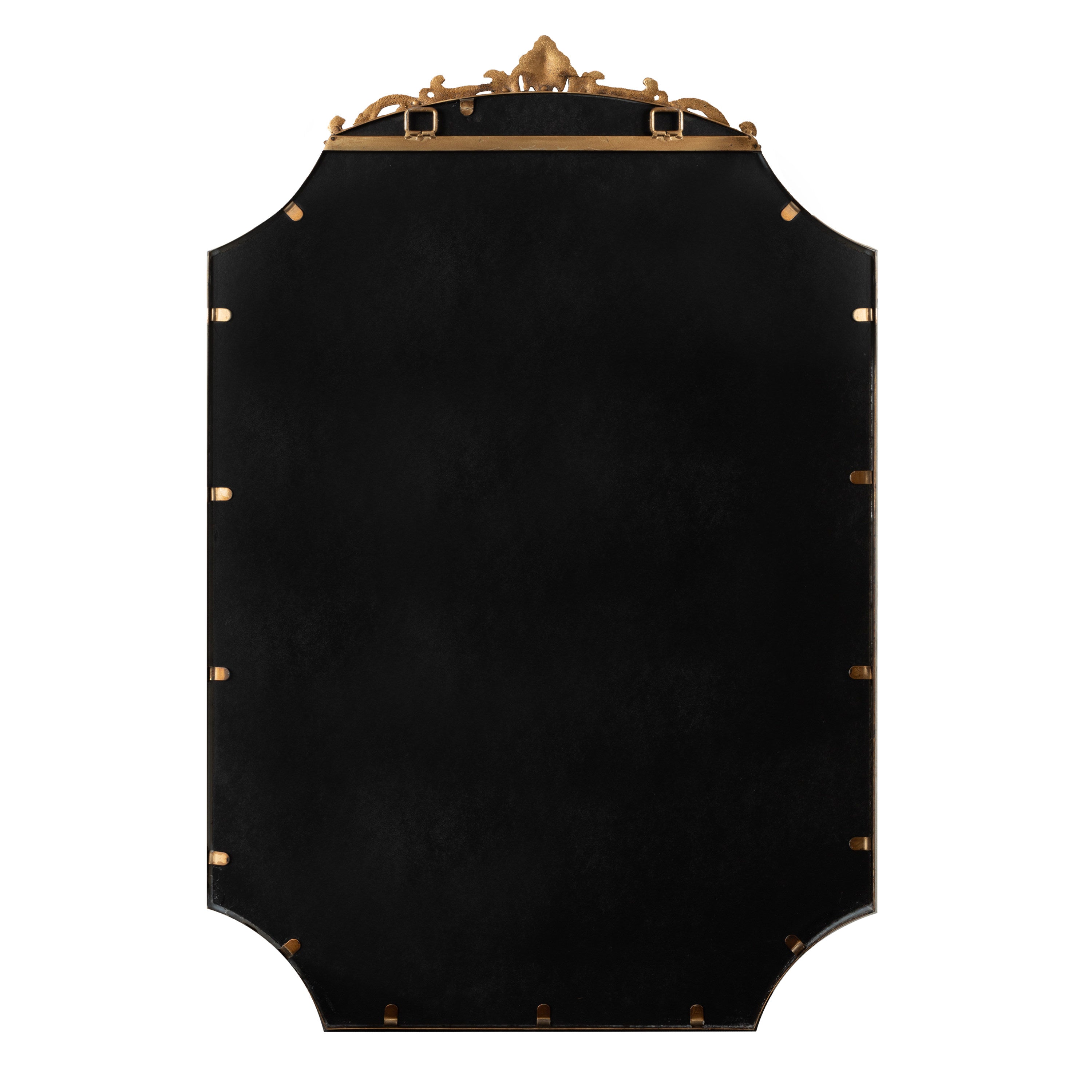 Scallop Mirror 24x36 Gold 4