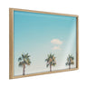 Blake A Trio of Palm Trees Framed Printed Art by Laura Evans