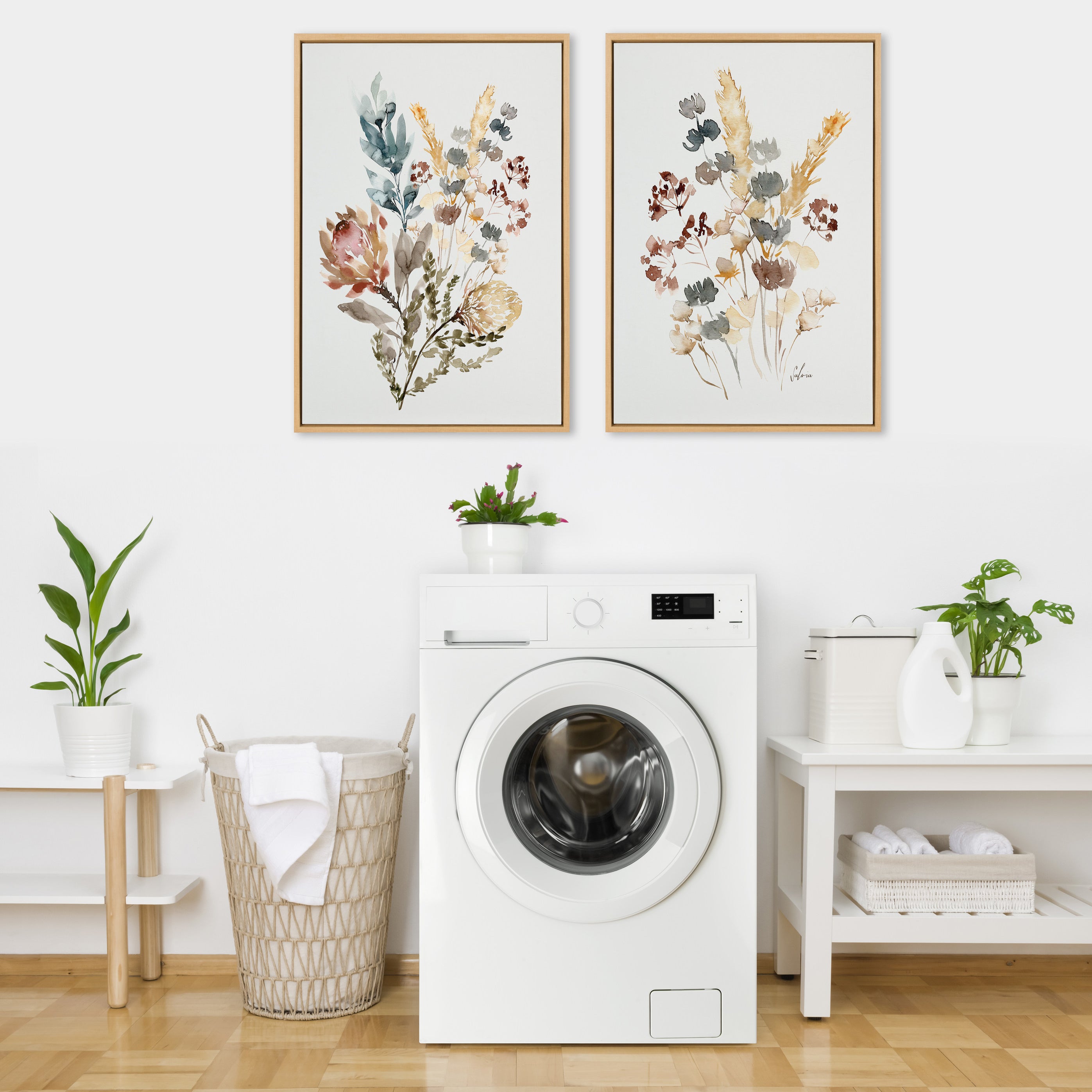 Art Set 2 Piece Set 23x33 Sylvie Natural 5