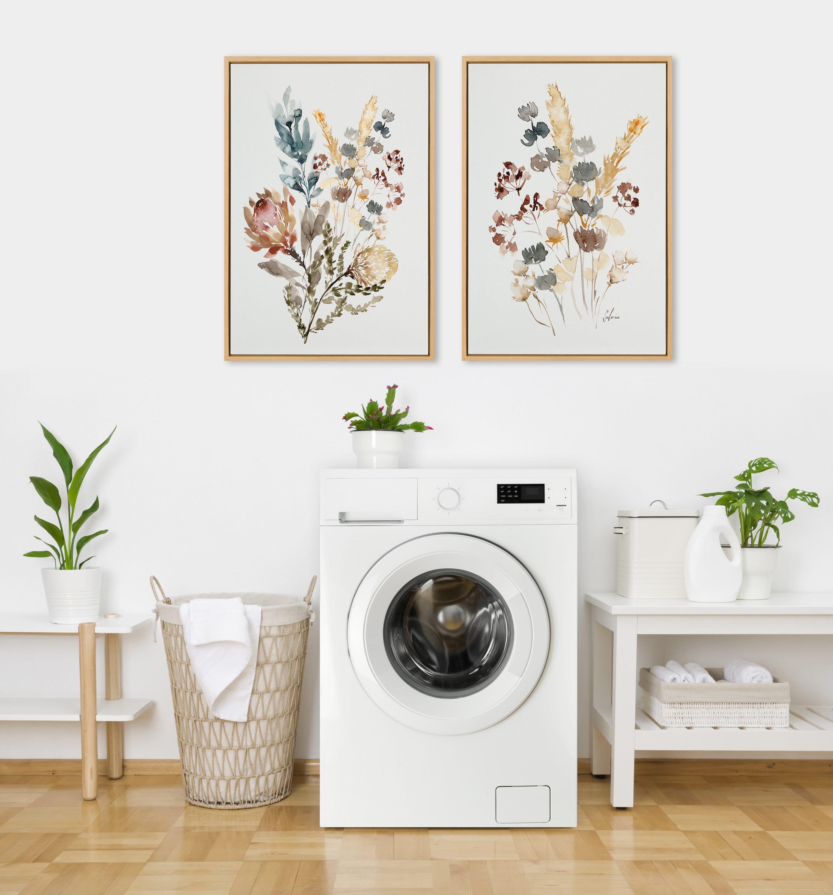 Art Set 2 Piece Set 23x33 Sylvie Natural 5