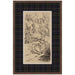 Framed Art 28x42 Florence Medium Brown 1