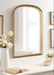 Arch Mirror Gold 24x36 7