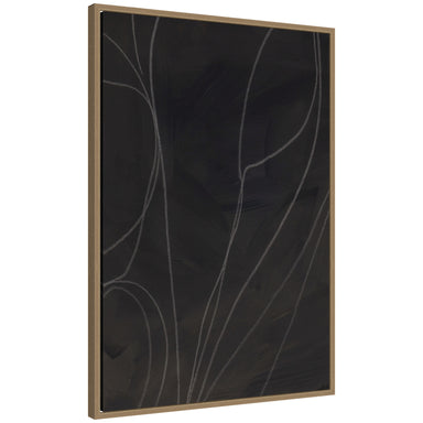 Framed Canvas Sylvie Dark Gold 23x33 1