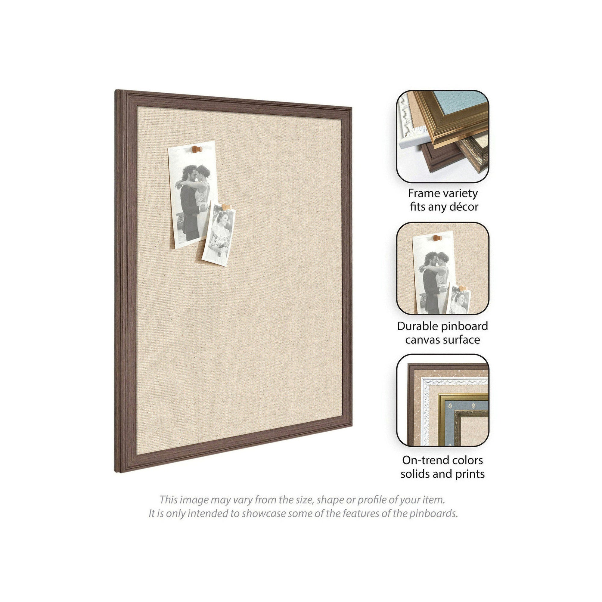 Pinboard 26x20 Bethany White 5