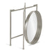Side Table Silver Mirror 18.25x18.25x22 4